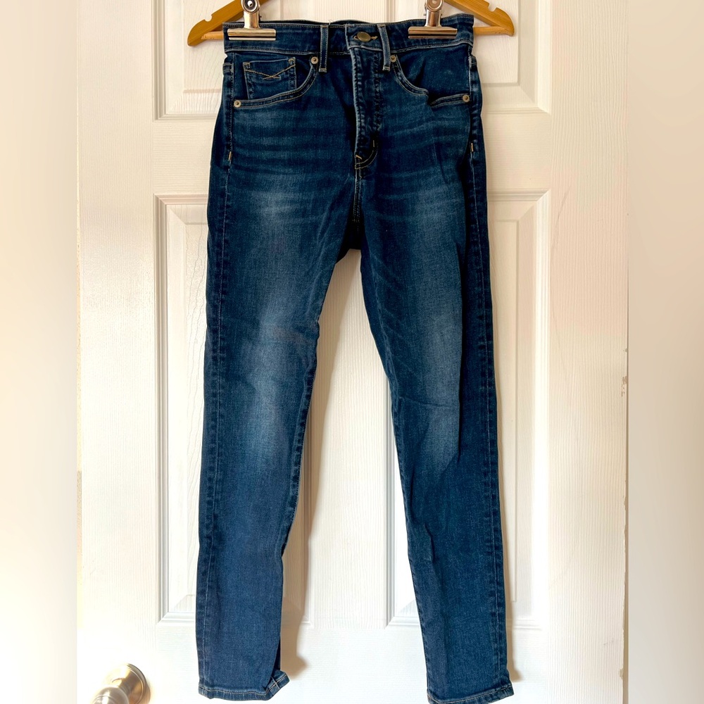 Revtown High Rise Skinny Jean Medium Wash 26 Ankle Super Soft